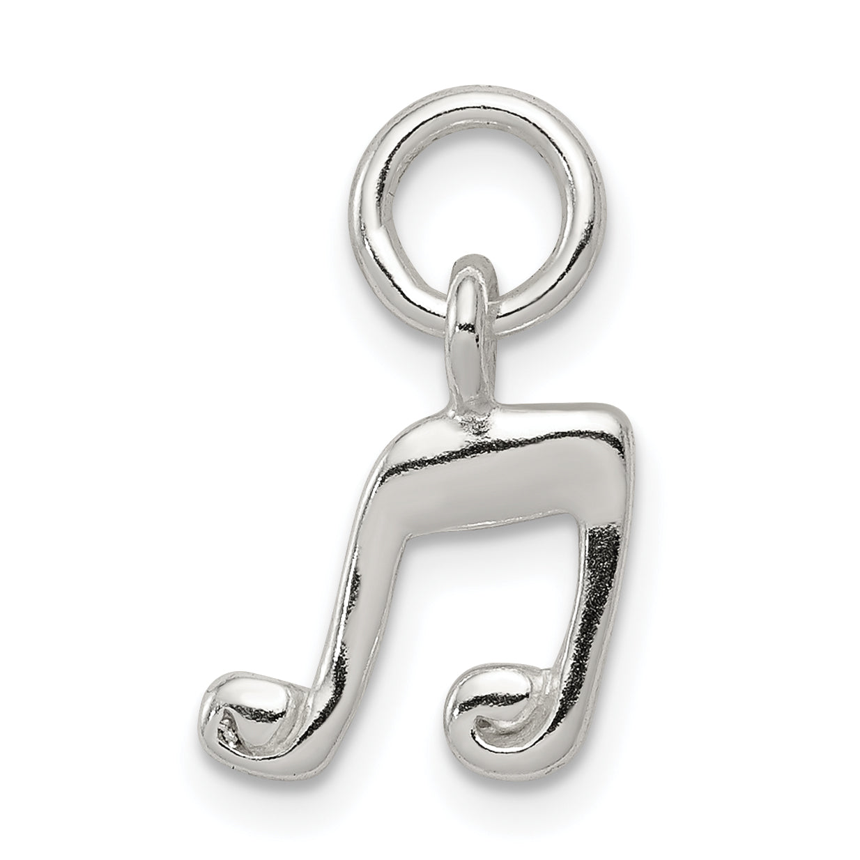 Sterling Silver Music Note Charm Main image