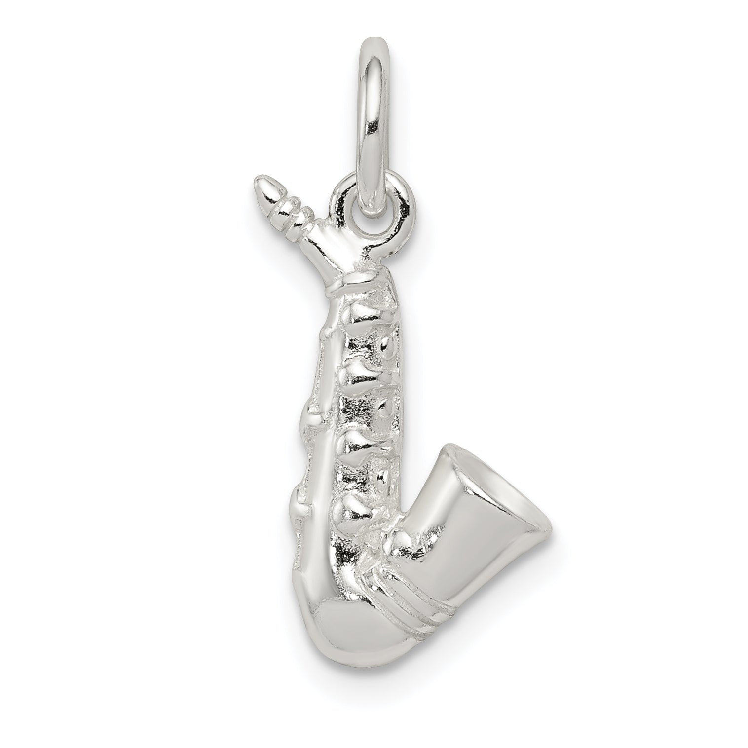 Sterling Silver Saxophone Charm Main image