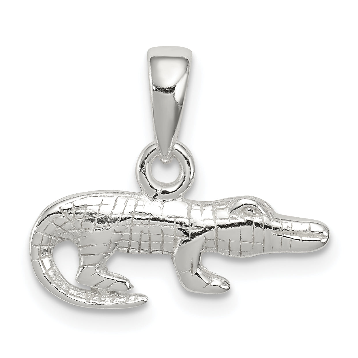 Sterling Silver Alligator Charm