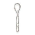 Sterling Silver 925 Trinity Charm with Anti-Tarnish Solid Design