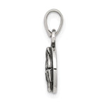 Sophia Jewelers 925 Sterling Silver Celtic Pendant with Antiqued Finish