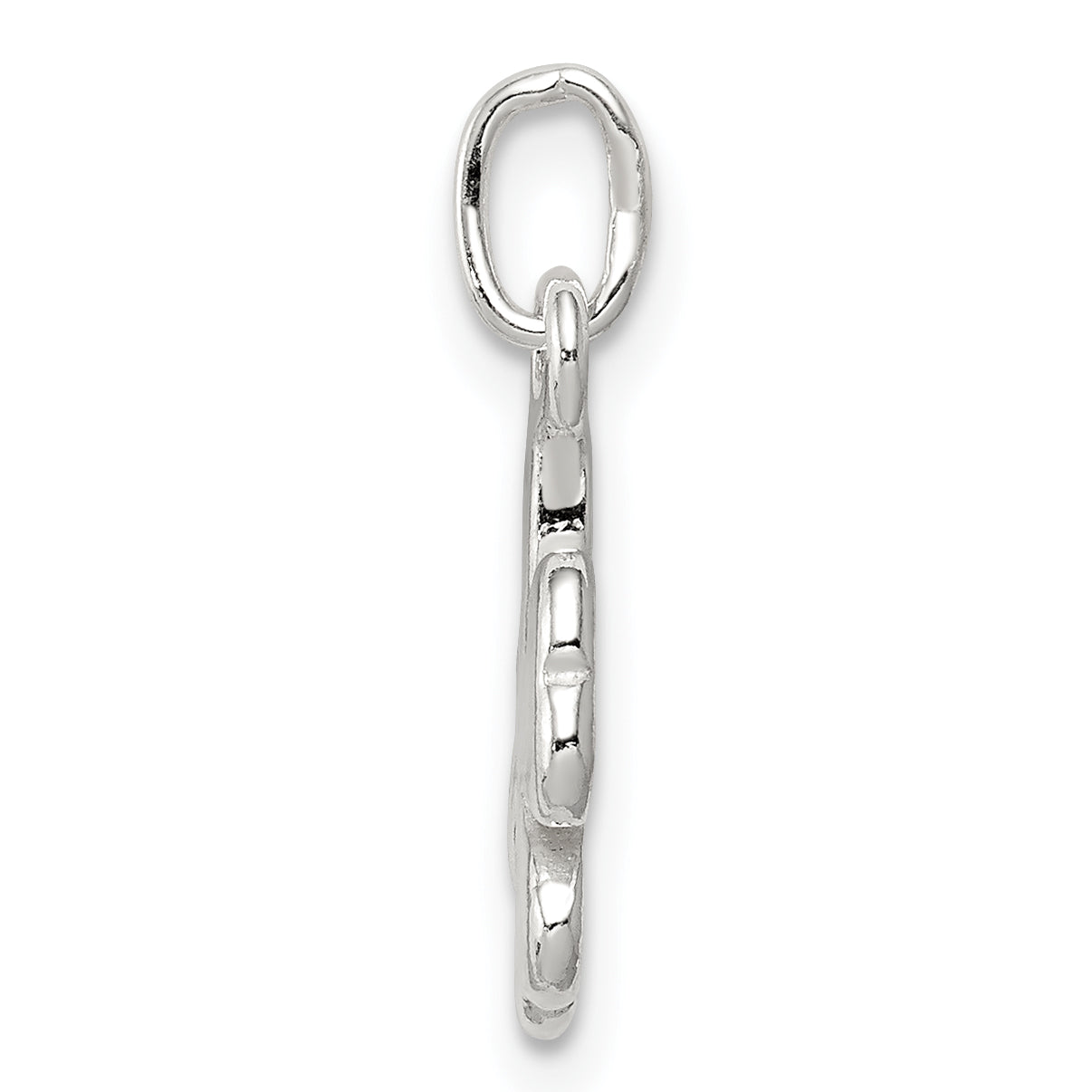Sterling Silver 925 Four Leaf Clover Charm Polished Anti-Tarnish Elegant Design Secondary image