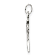 Sophia Jewelers 925 Sterling Silver Antiqued Palm Tree Charm