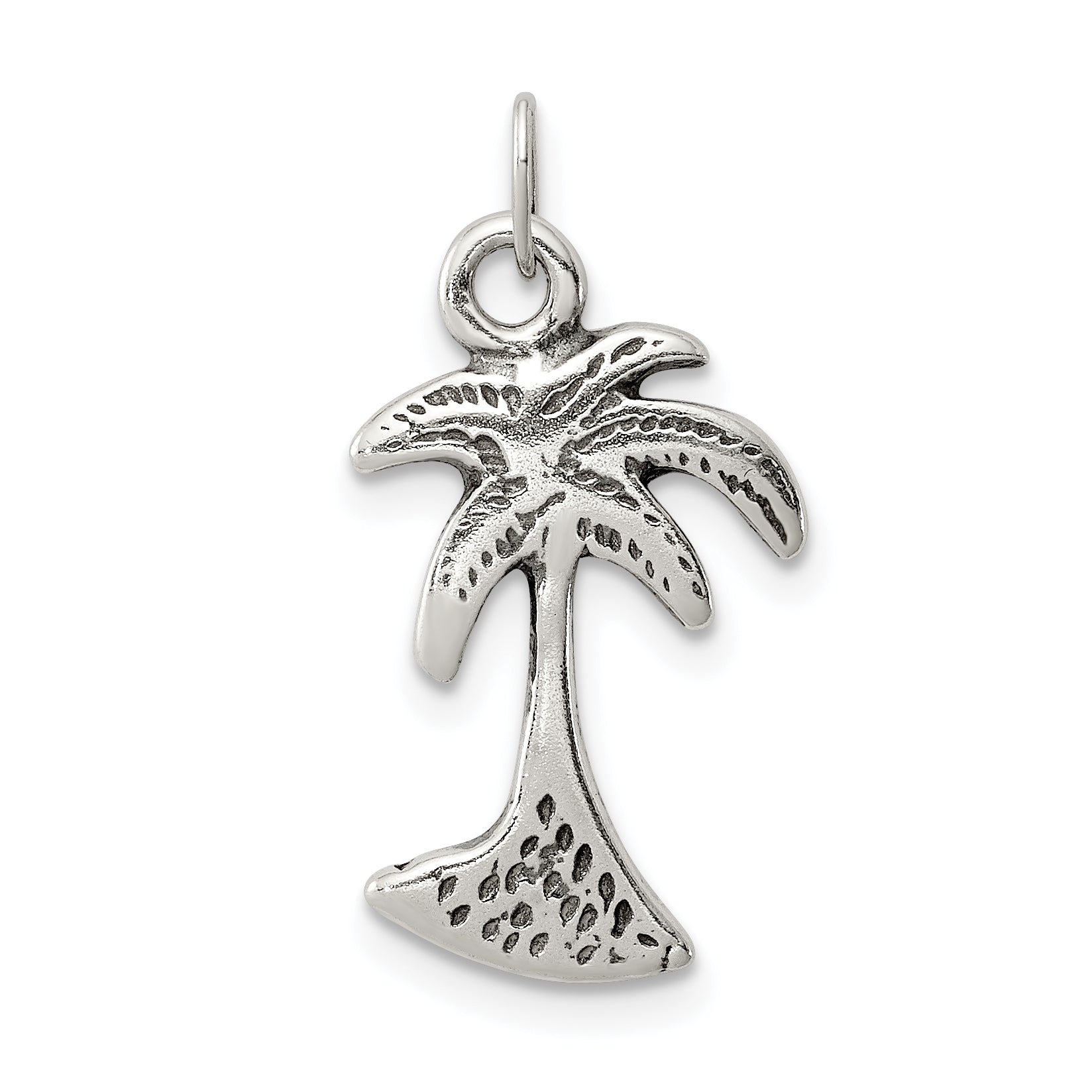 Sterling Silver Palm Tree Charm Main image