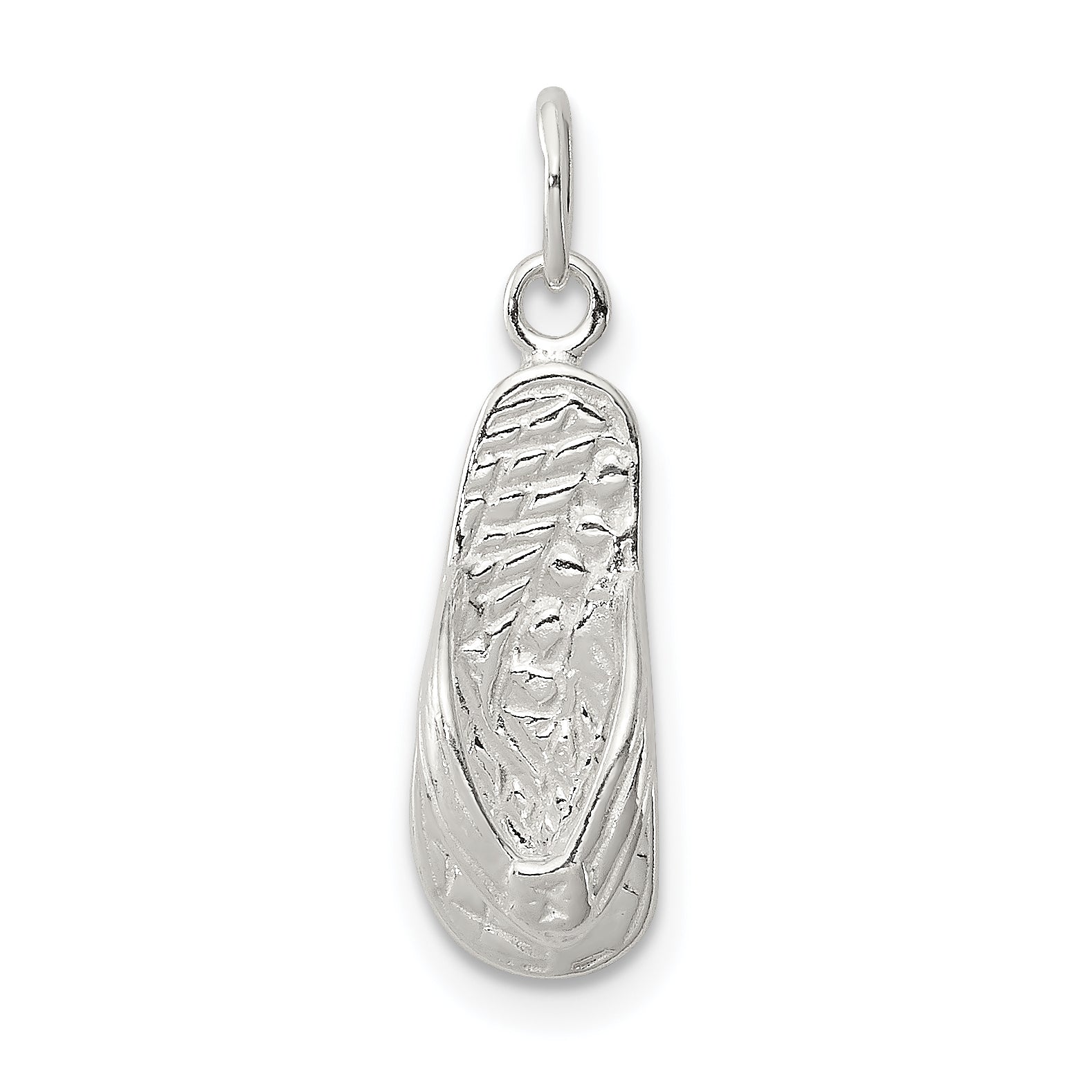 Sterling Silver Flip Flop Charm Main image