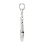 Sophia Jewelers Men's 925 Sterling Silver Anchor Pendant Polished Anti-Tarnish