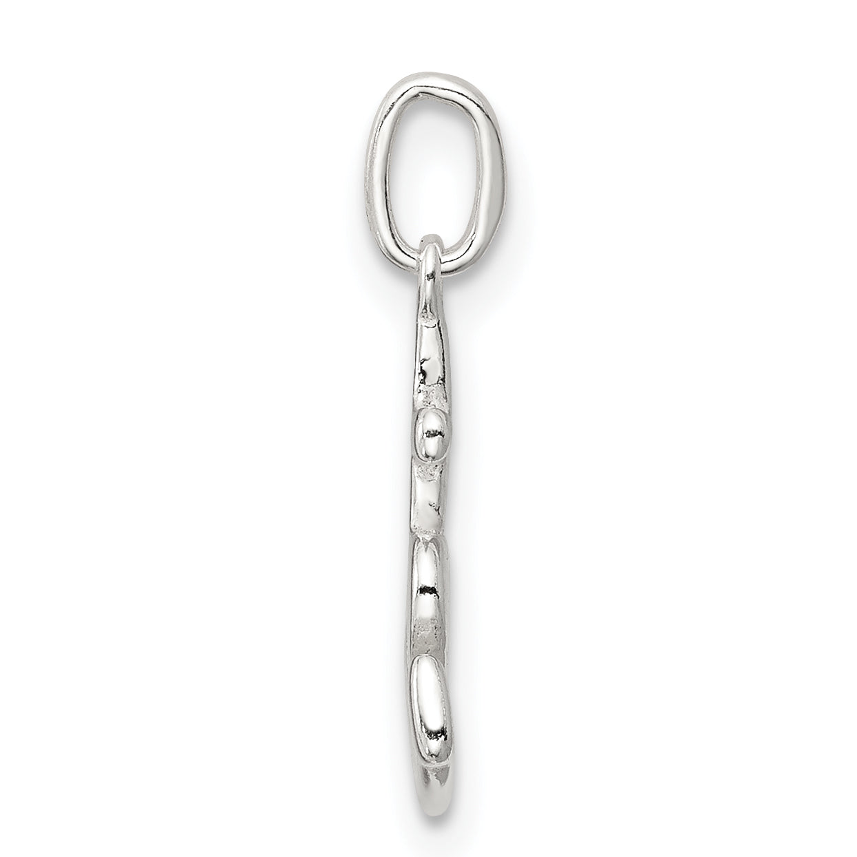 Sophia Jewelers Sterling Silver Polished Charm with Anti-Tarnish Finish