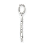 Sophia Jewelers Sterling Silver Polished Charm with Anti-Tarnish Finish