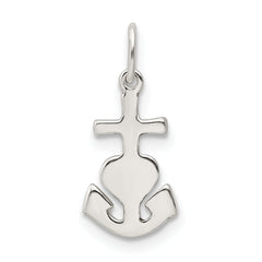 Sophia Jewelers Sterling Silver Polished Charm with Anti-Tarnish Finish