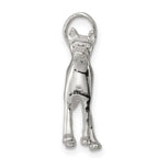 Sterling Silver 925 Great Dane Pendant with Anti-Tarnish Finish