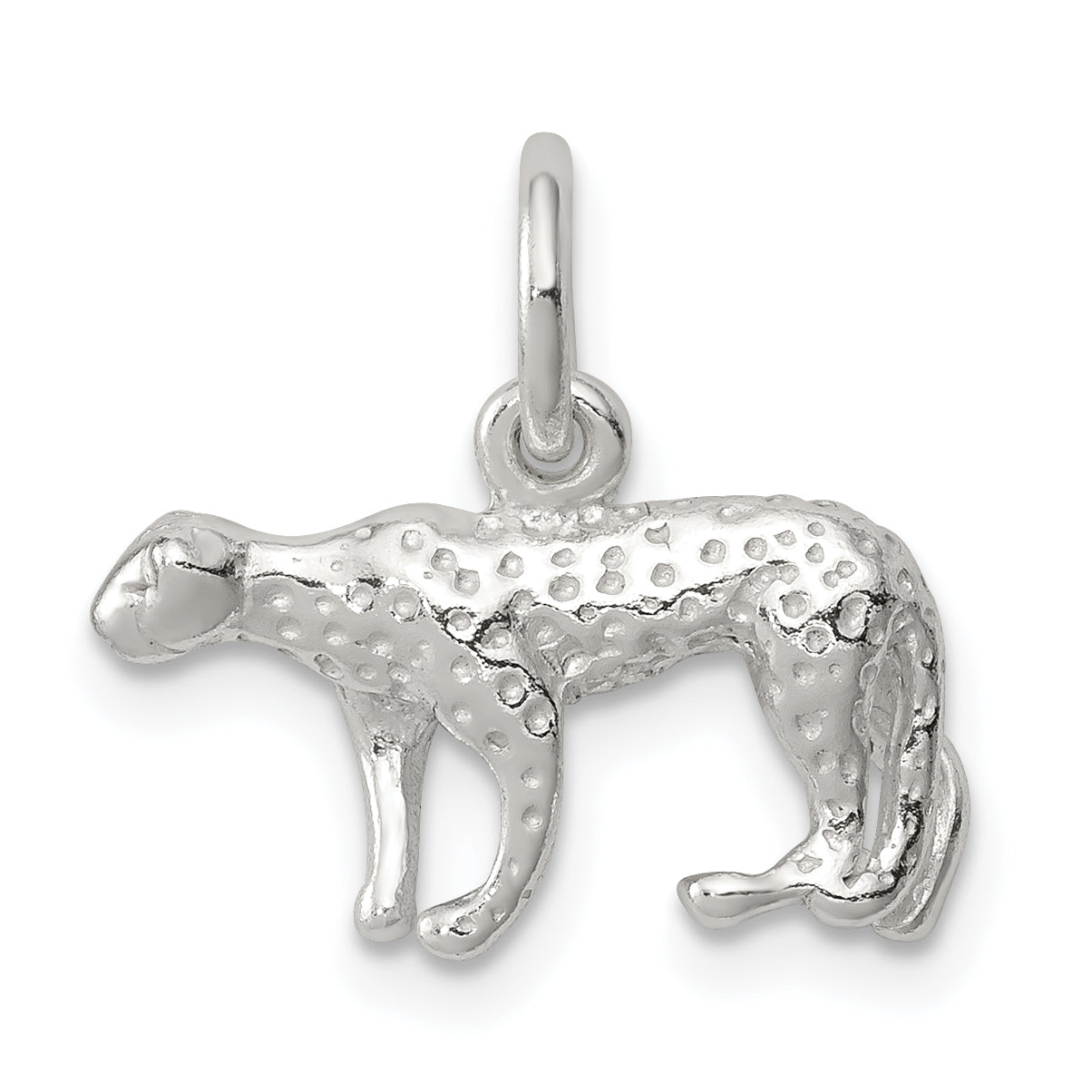 Sterling Silver Leopard Charm Main image