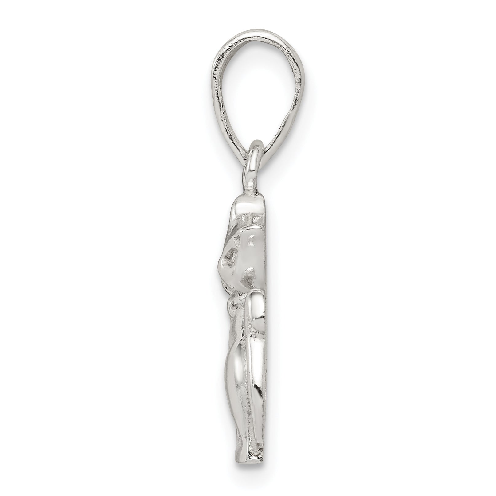 Sophia Jewelers 925 Sterling Silver Cats Pendant with Anti-tarnish Finish Secondary image