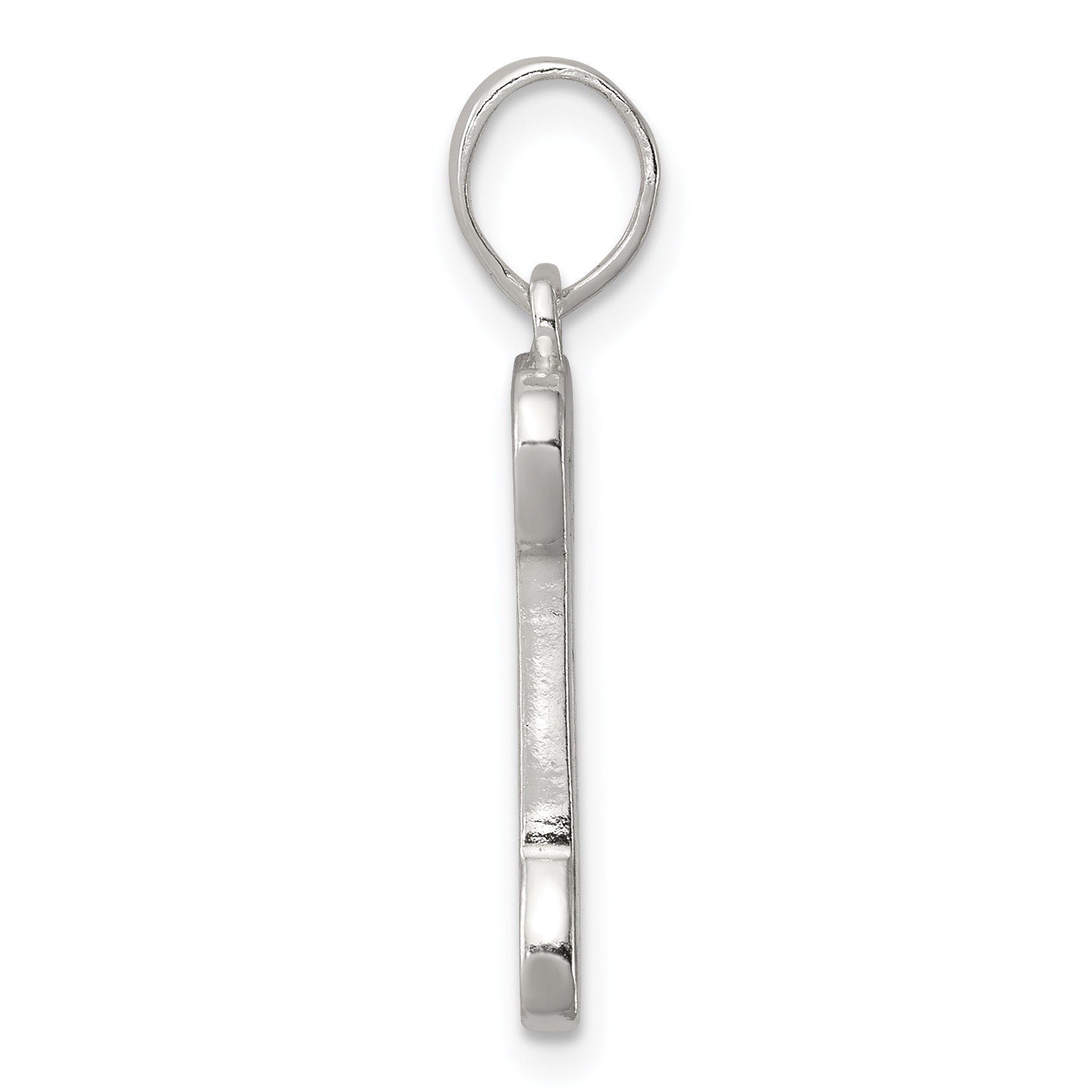 Sophia Jewelers 925 Sterling Silver Bone Pendant with Anti-Tarnish Finish Secondary image