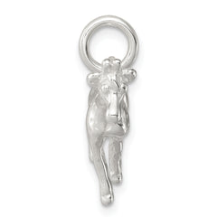 Sophia Jewelers 925 Sterling Silver 3D Giraffe Charm Pendant Polished Finish