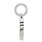 Sophia Jewelers Sterling Silver 925 Dance Charm Antiqued Solid Finish