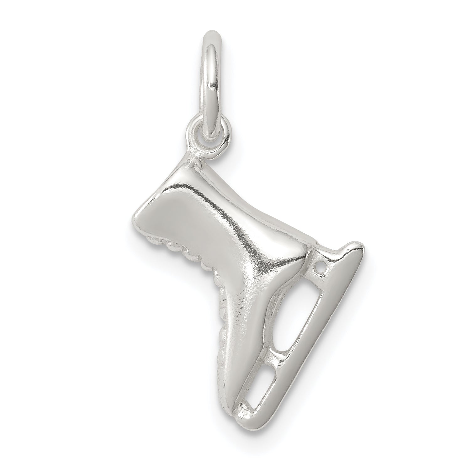 Sterling Silver Ice Skate Charm Main image
