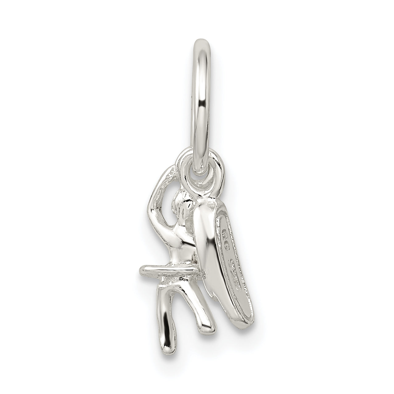 Sterling Silver 925 Ballerina & Shoe Charm Handmade Elegant Jewelry