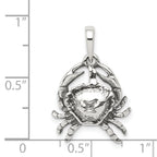 Sterling Silver 925 Cancer Zodiac Pendant Antique Design Solid