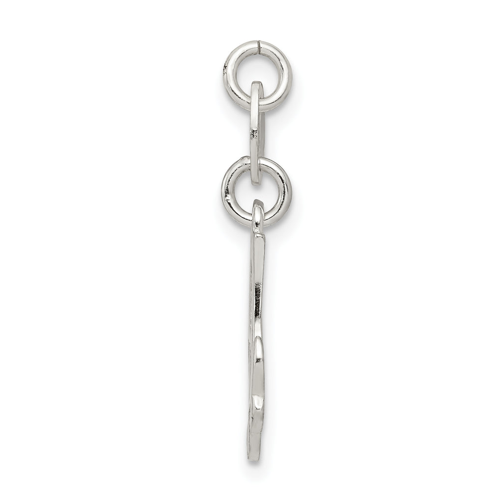 Sophia Jewelers Sterling Silver Initial A Charm with Anti-Tarnish Coating