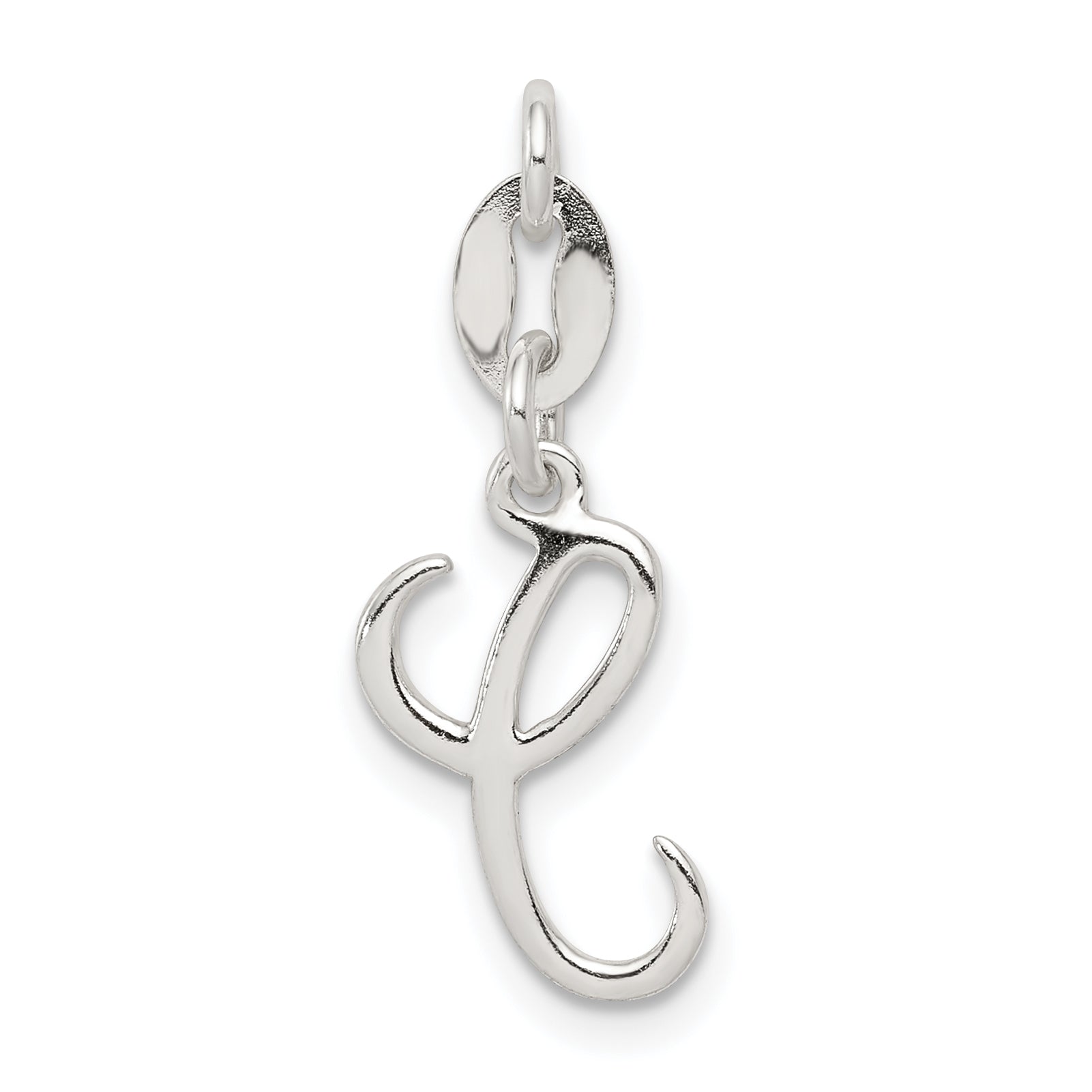 Sterling Silver Letter C Initial Charm Main image