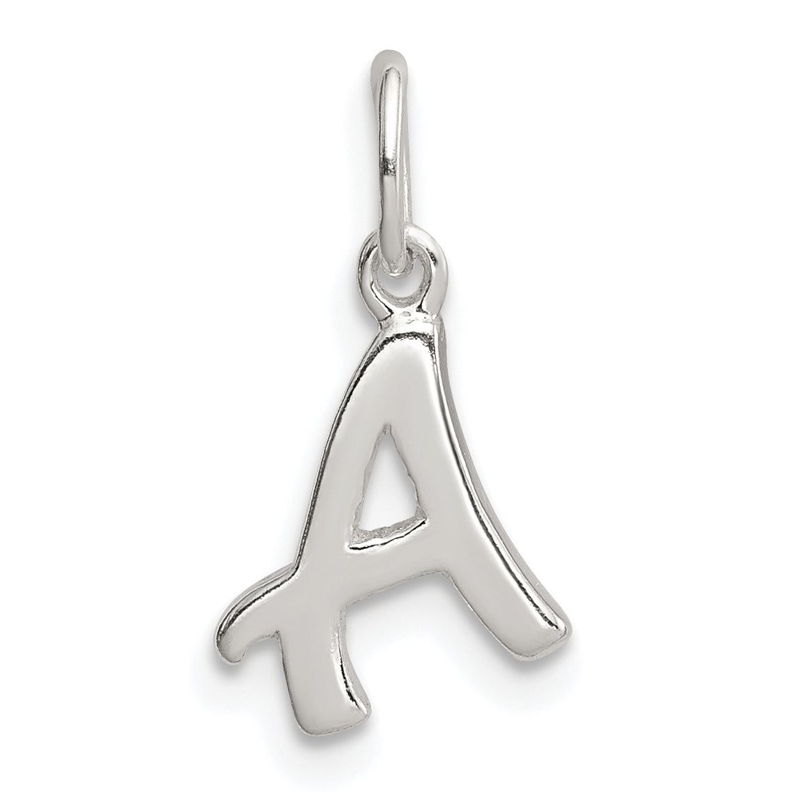 Sterling Silver Letter A Initial Charm Main image