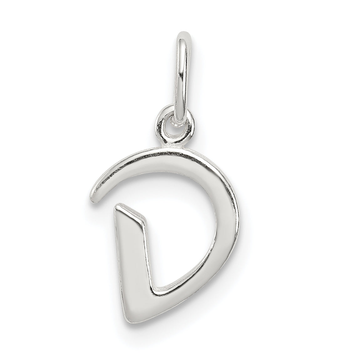 Sterling Silver Letter D Initial Charm Main image