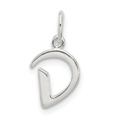 Sterling Silver Letter D Initial Charm