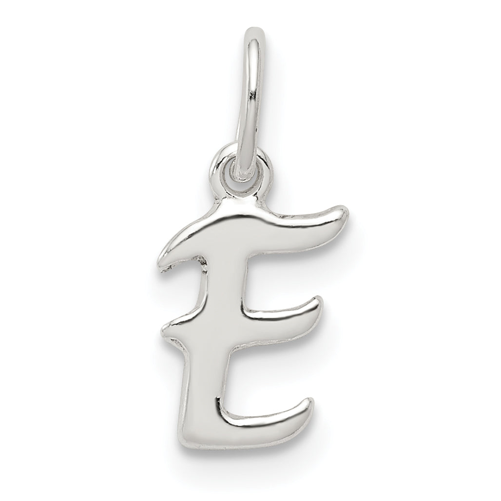 Sterling Silver Letter E Initial Charm Main image