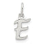 Sterling Silver Letter E Initial Charm