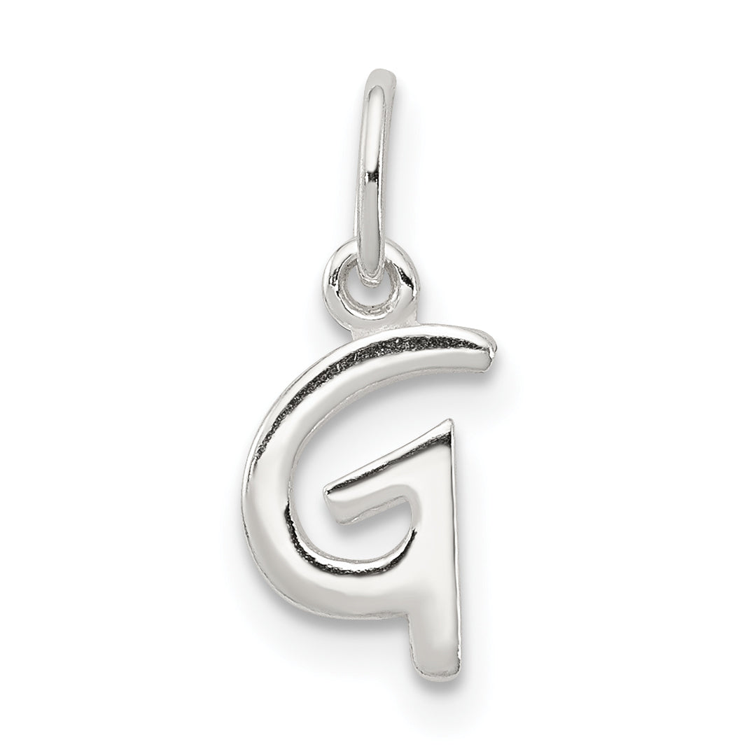 Sterling Silver Letter G Initial Charm Main image