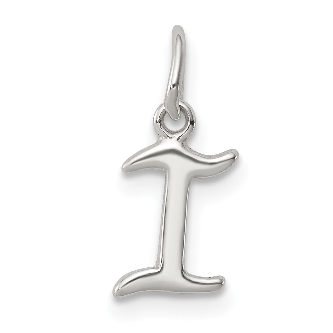 Sterling Silver Letter I Initial Charm