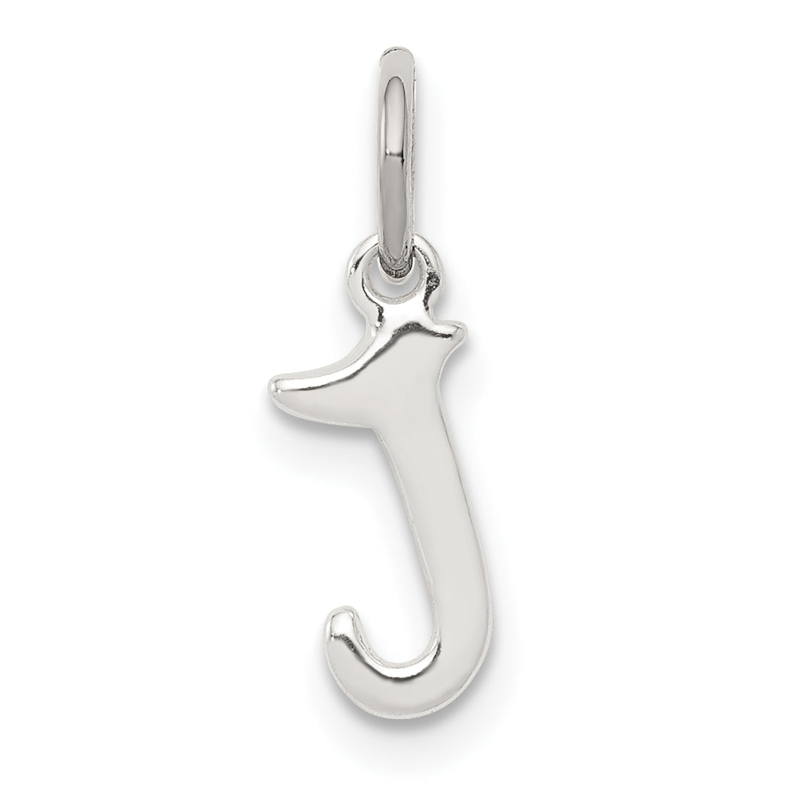 Sterling Silver Letter J Initial Charm Main image