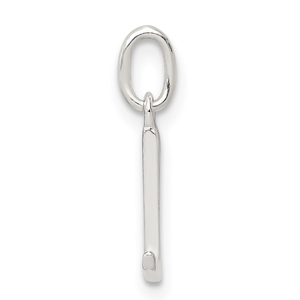 Sophia Jewelers Sterling Silver 925 Initial L Charm with Anti-Tarnish Finish