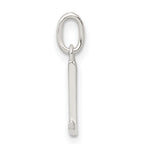 Sophia Jewelers Sterling Silver 925 Initial L Charm with Anti-Tarnish Finish