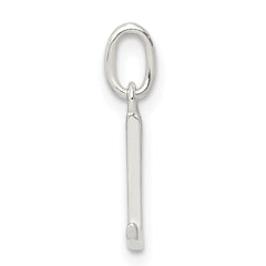 Sophia Jewelers Sterling Silver 925 Initial L Charm with Anti-Tarnish Finish