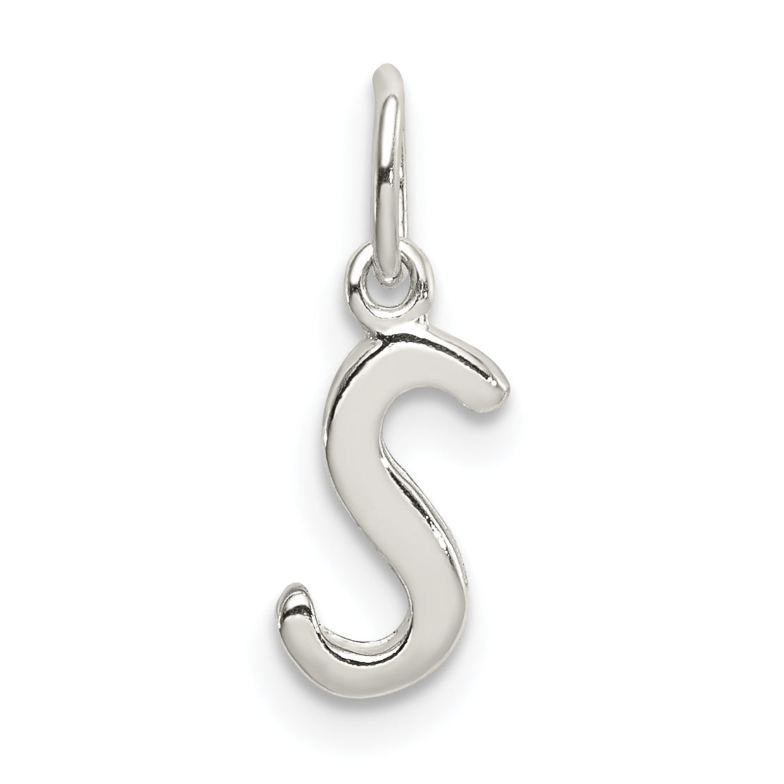 Sterling Silver Letter S Initial Charm Main image