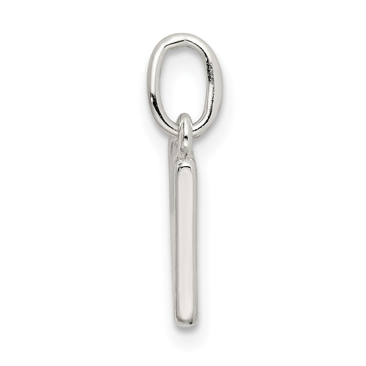 Sophia Jewelers Sterling Silver W Initial Charm with Anti-Tarnish Finish Secondary image