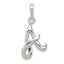 Sterling Silver Letter A Initial Pendant