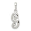 Sterling Silver Letter G Initial Pendant