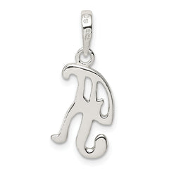 Sophia Jewelers Sterling Silver Anti-Tarnish K Initial Pendant