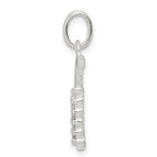 Sterling Silver CZ Letter G Pendant with Anti-Tarnish Coating