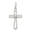 Sterling Silver Polished Cross Pendant