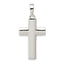 Sterling Silver Polished Cross Pendant