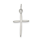 Sterling Silver 925 Polished Passion Cross Charm Anti-tarnish Design
