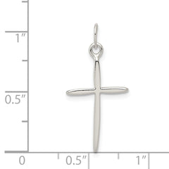 Sterling Silver 925 Polished Passion Cross Charm Anti-tarnish Design
