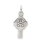 Sterling Silver 925 Antiqued Celtic Cross Charm Vintage Style Pendant