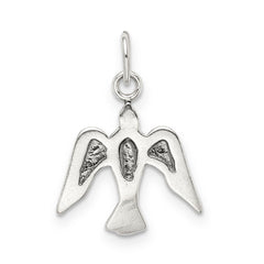 Sterling Silver Antiqued Dove Charm