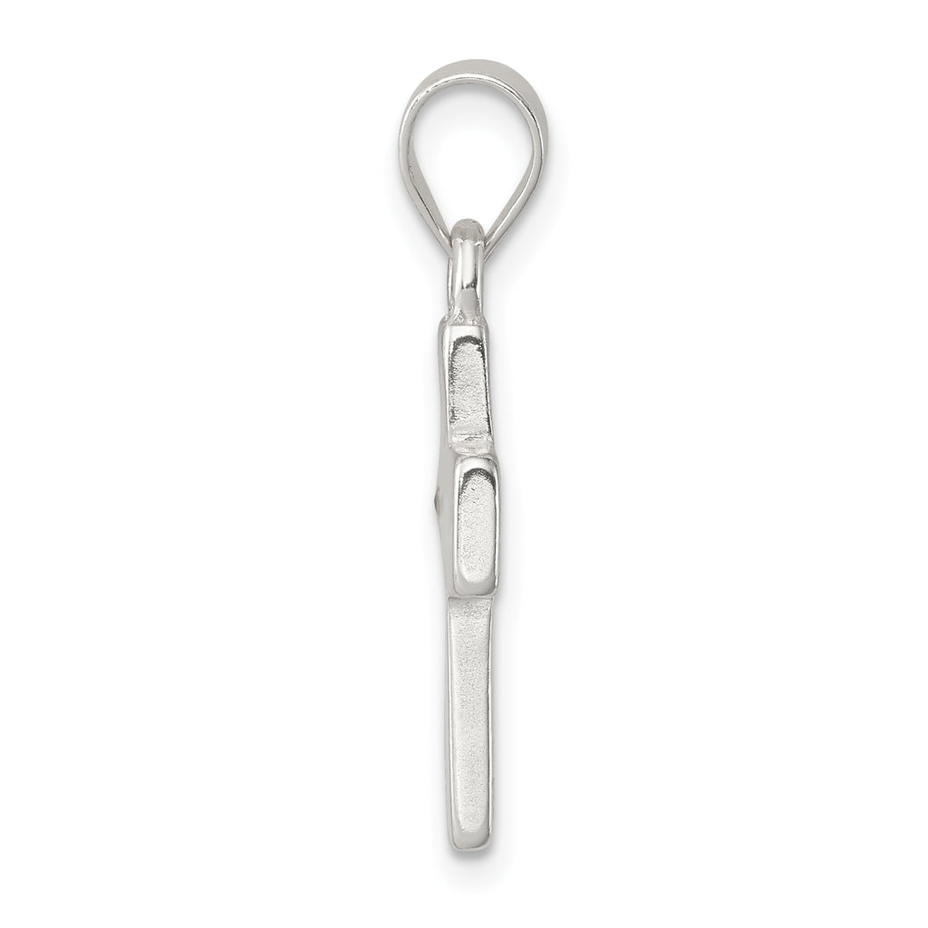 Mustard Seed Cross Pendant in Sterling Silver
