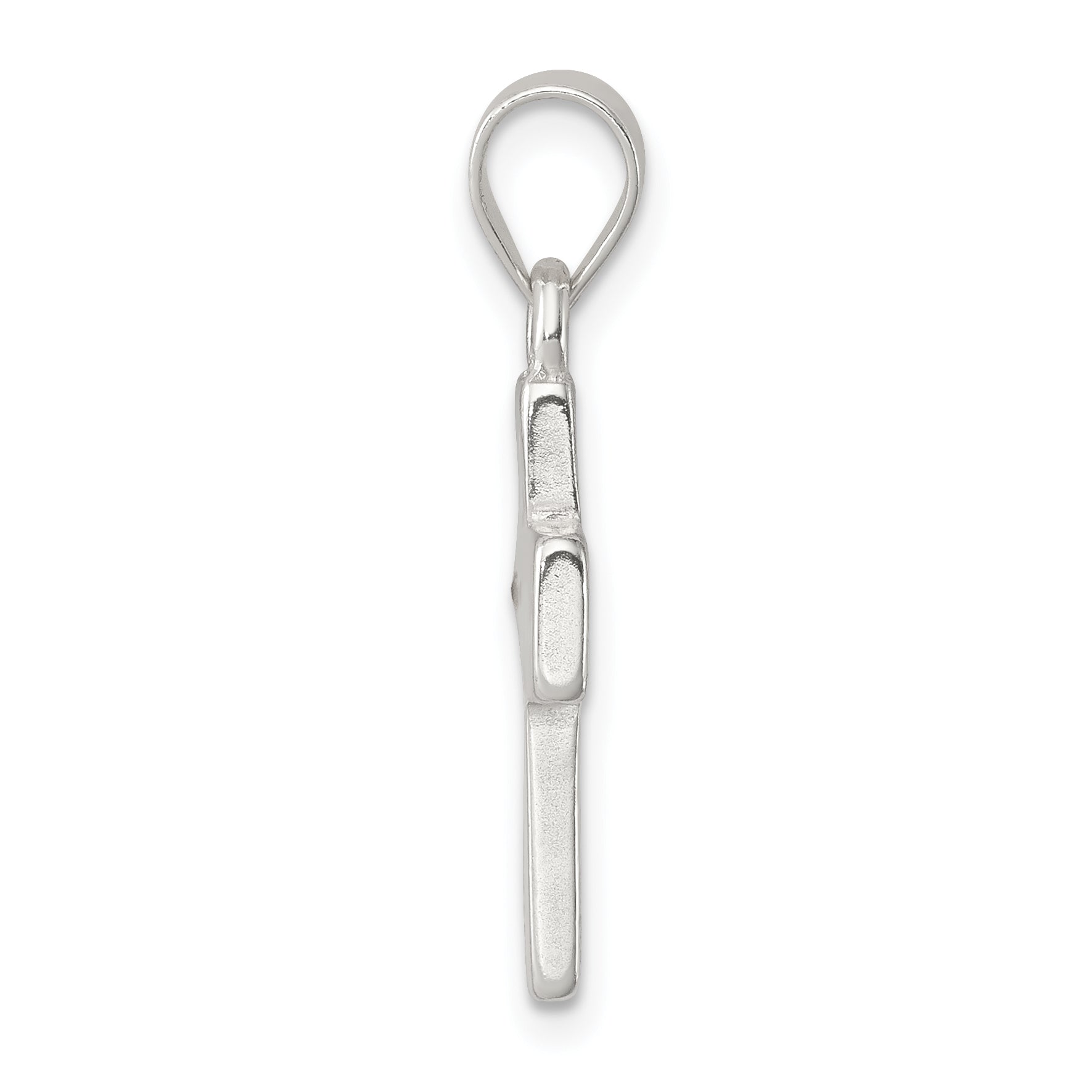 Mustard Seed Cross Pendant in Sterling Silver