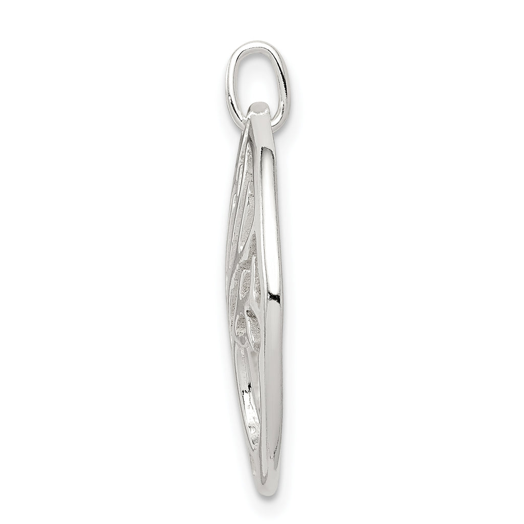 Sophia Jewelers Sterling Silver Tree of Life Charm Polished Anti-Tarnish